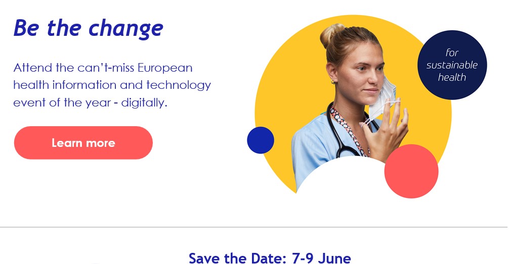 HIMSS Europe and Health 2-0 digital 7-9 June 2021