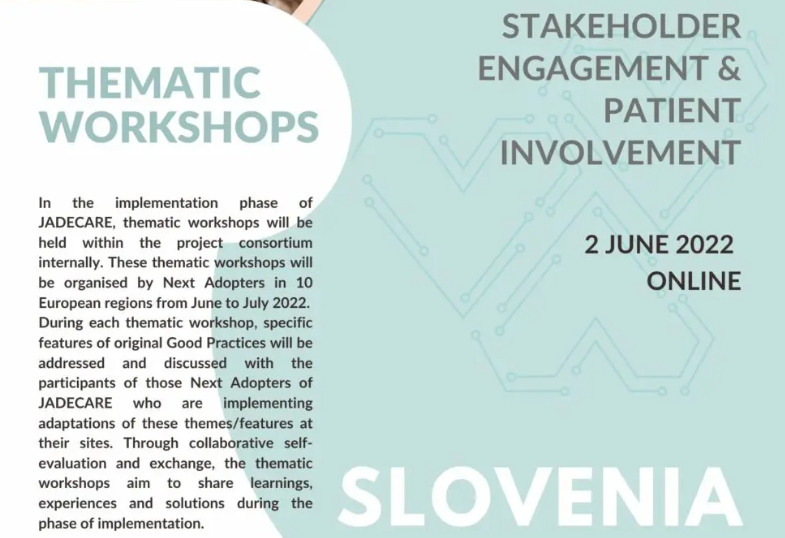 Slovenian Thematic Workshop on Stakeholder Engagement & Patient Involvement